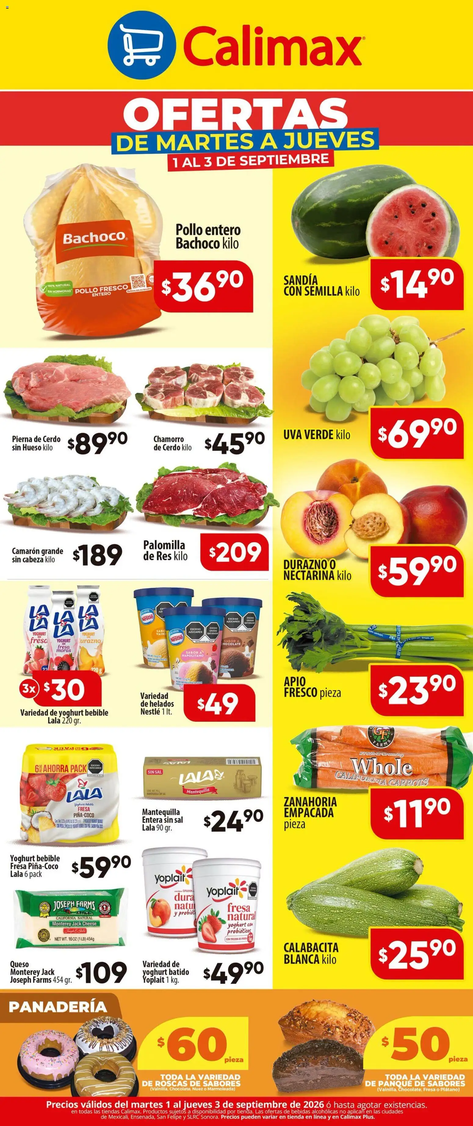 Nuevas ofertas de Calimax válidas en toda la República Mexicana desde el 01/09/2026. ¡Encuentra las mejores ofertas en Calimax folleto! | Página: 2
