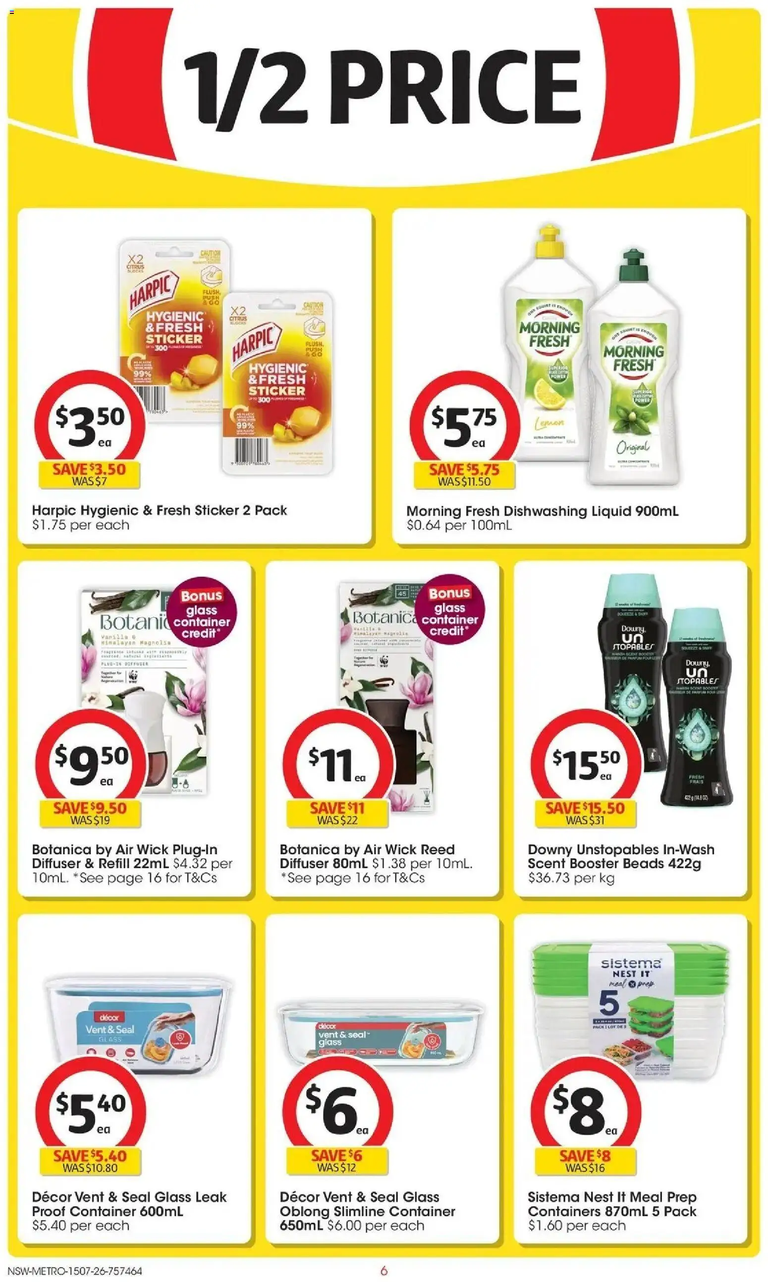 Coles catalogue - valid from 15/07/2026 | Page: 6 | Products: Decor, Lemon, Citrus