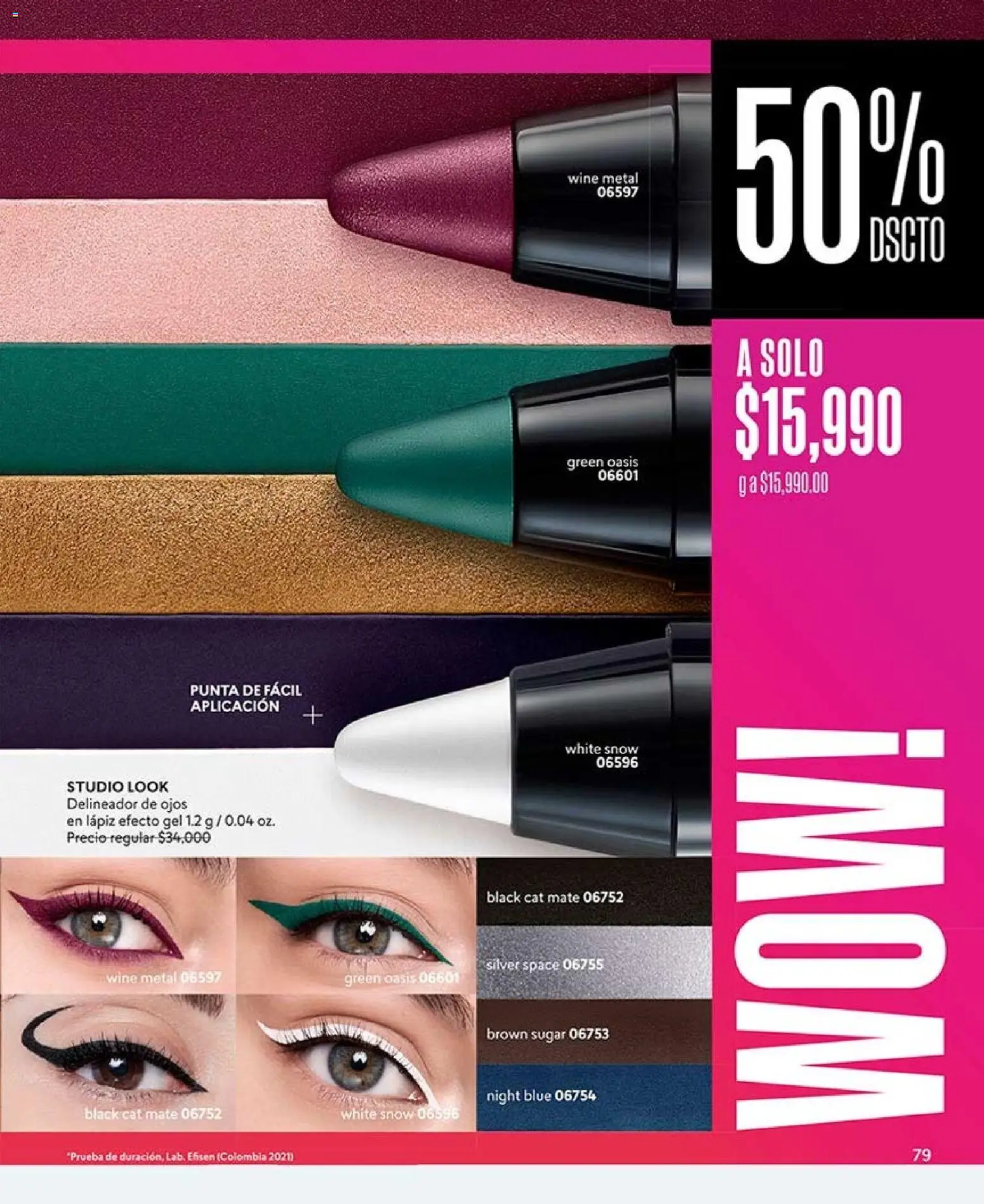 CyZone revista - valida desde el 10/08/2026 | Página: 91 | Productos: Delineador de ojos, Delineador