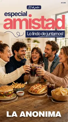 Vista previa La Anonima - Catálogo especiales - amistad válido desde el 09/07/2026