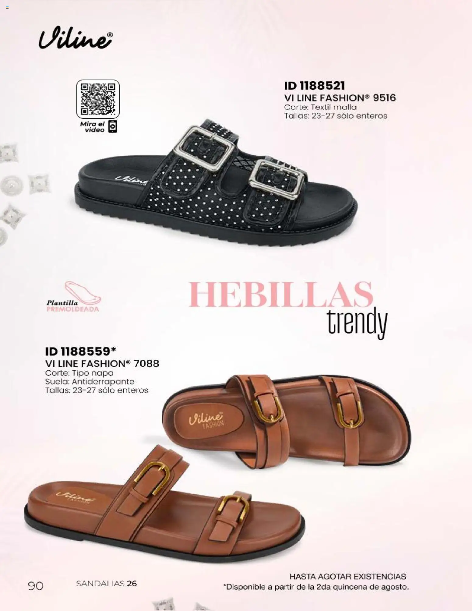 Nuevas ofertas de Price Shoes válidas en toda la República Mexicana desde el 23/06/2026. ¡Encuentra las mejores ofertas en Price Shoes catálogo Sandalias 2026! | Página: 90 | Productos: Hebillas, Sandalias, Malla, Video