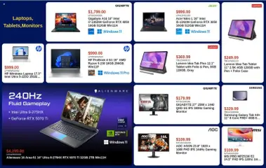Preview of Canada Computers weekly flyer from shop Canada Computers valid from 12.06.2026 | Page: 5 | Products: Tablet, Monitor, Case