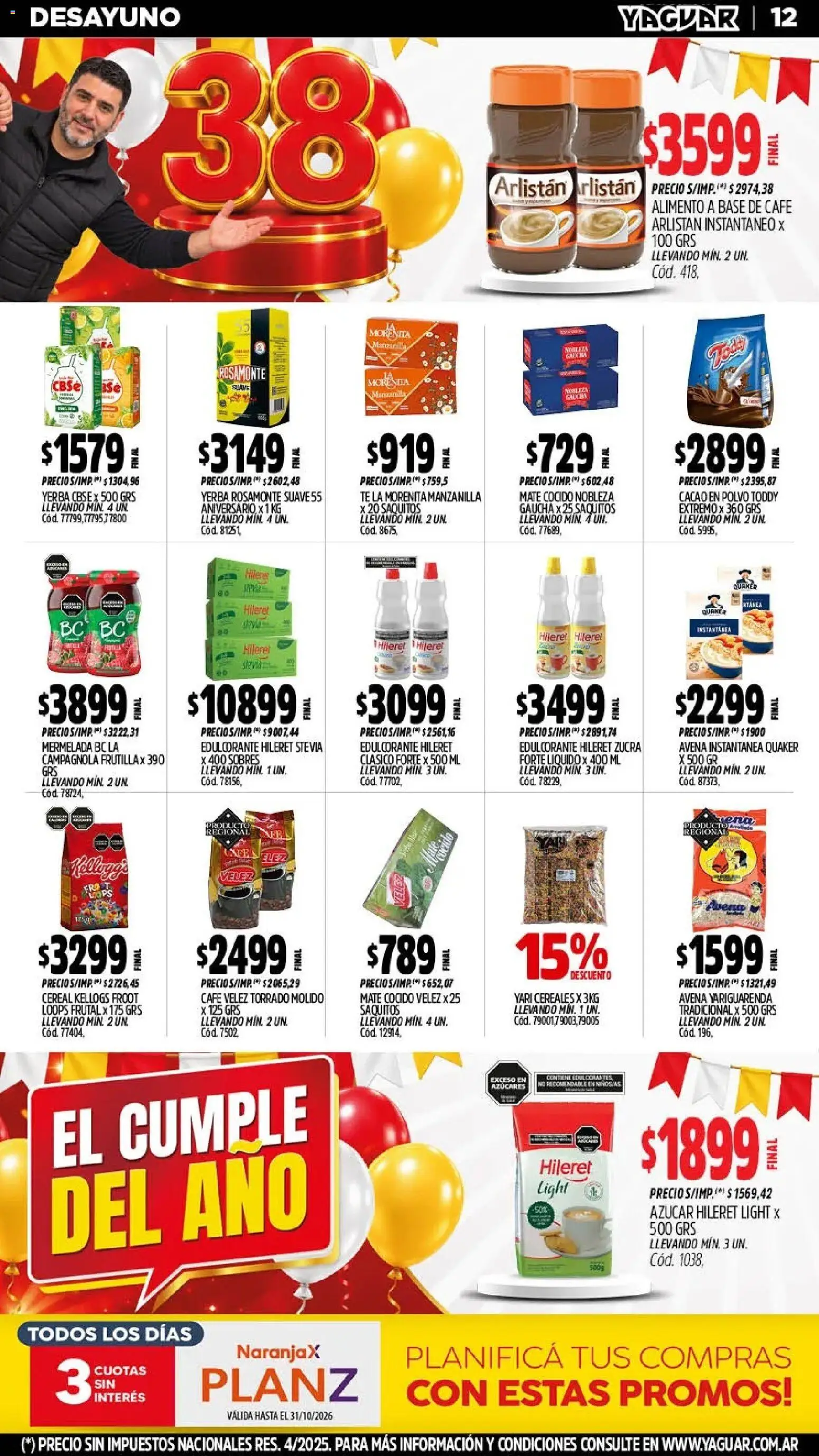 Yaguar - Oferta Semanal Salta │ válido desde el 05/10/2026 | Página: 10