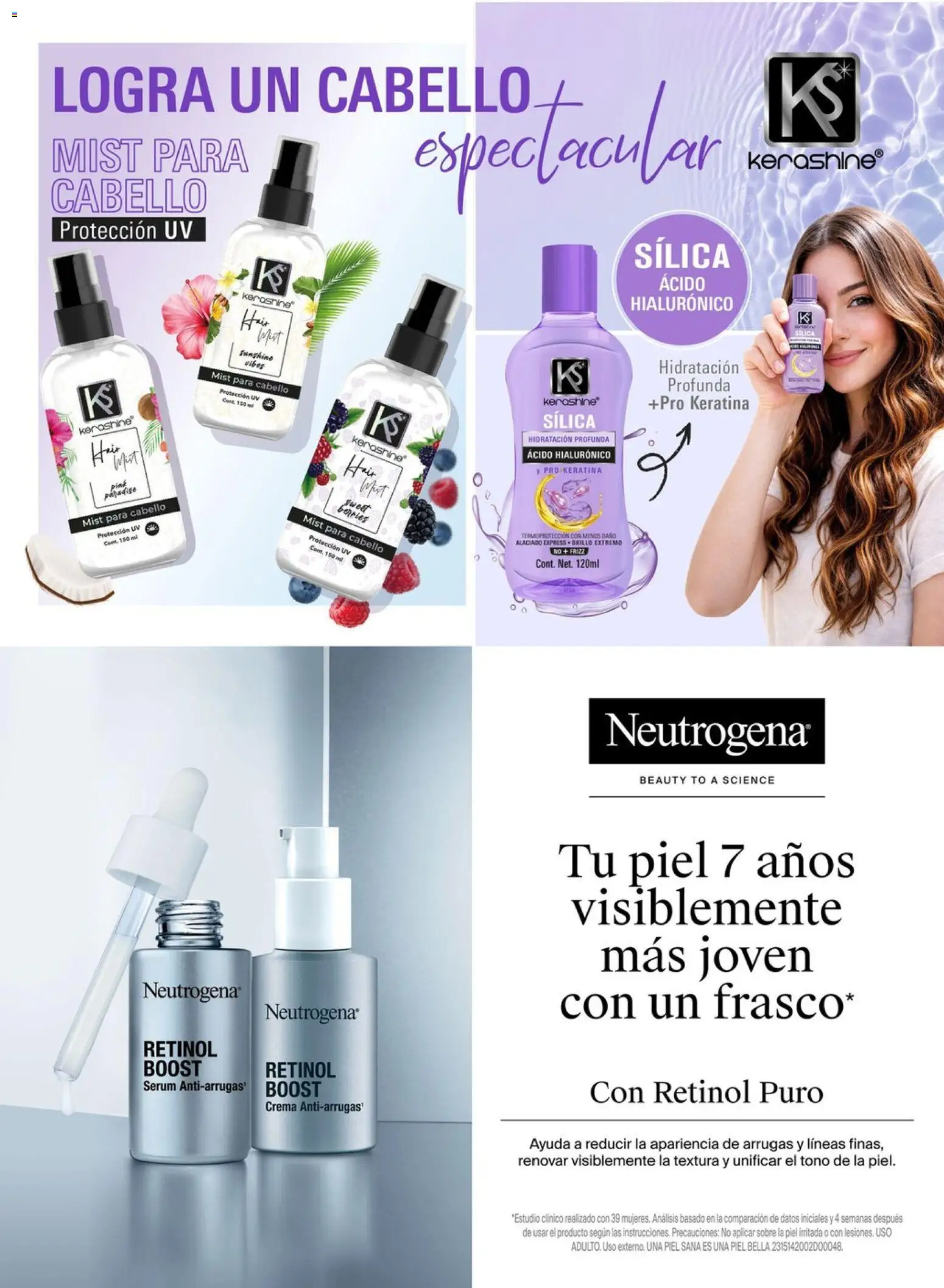 Nuevas ofertas de Chedraui válidas en toda la República Mexicana desde el 04.05.2026. ¡Encuentra las mejores ofertas en Chedraui folleto! | Página: 9 | Productos: Serum, Crema, Brillo, Sobre