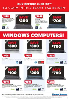 Preview of Harvey Norman Tax time deals - valid from 05.06.2026 | Page: 3