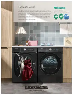 Preview of Harvey Norman Laundry - Elevate Your Everyday - valid from 06/07/2026 | Page: 7 | Products: Water, Washing machine, Dryer, Washer
