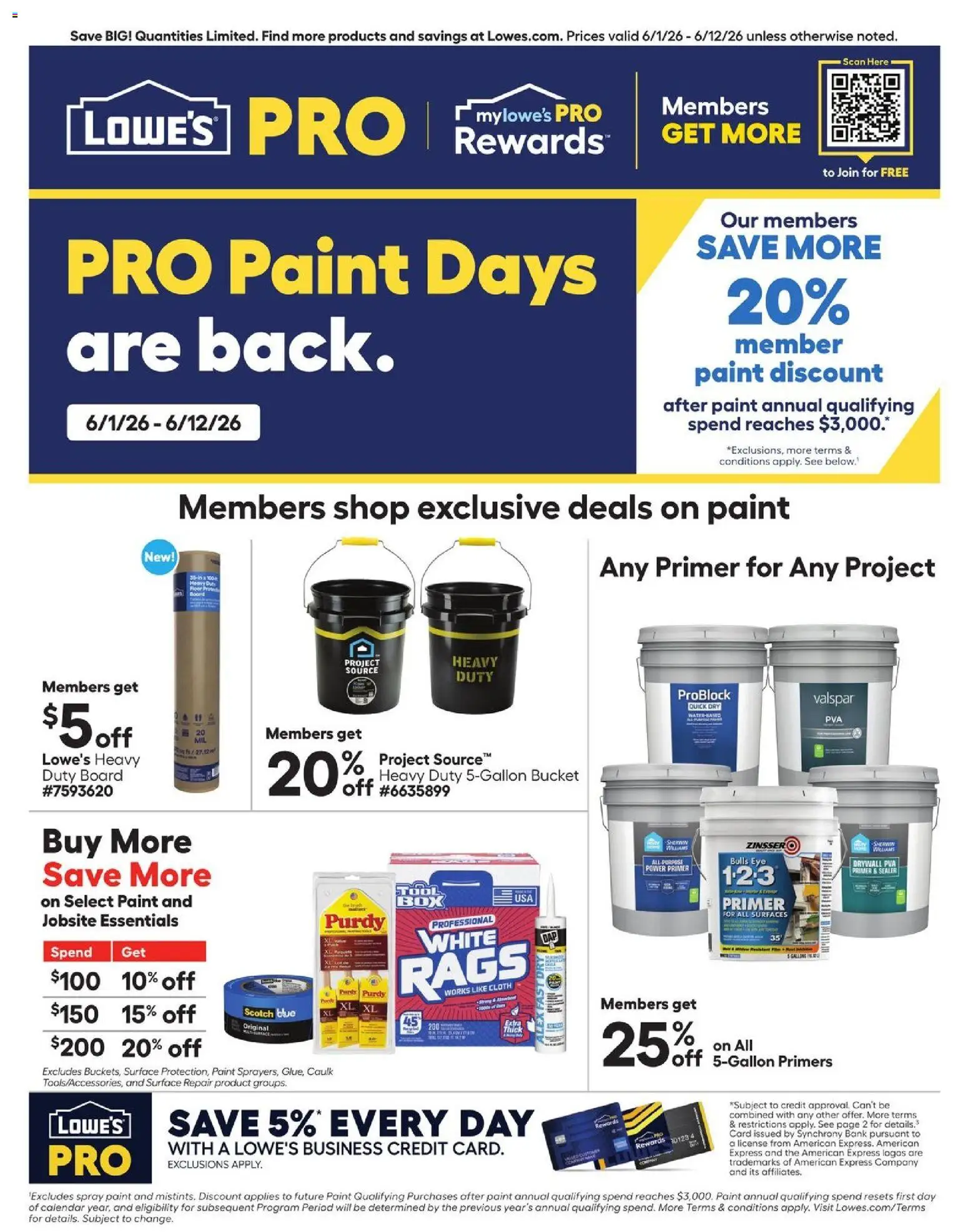 Lowe's Ad - valid from 01.06.2026 | Page: 1