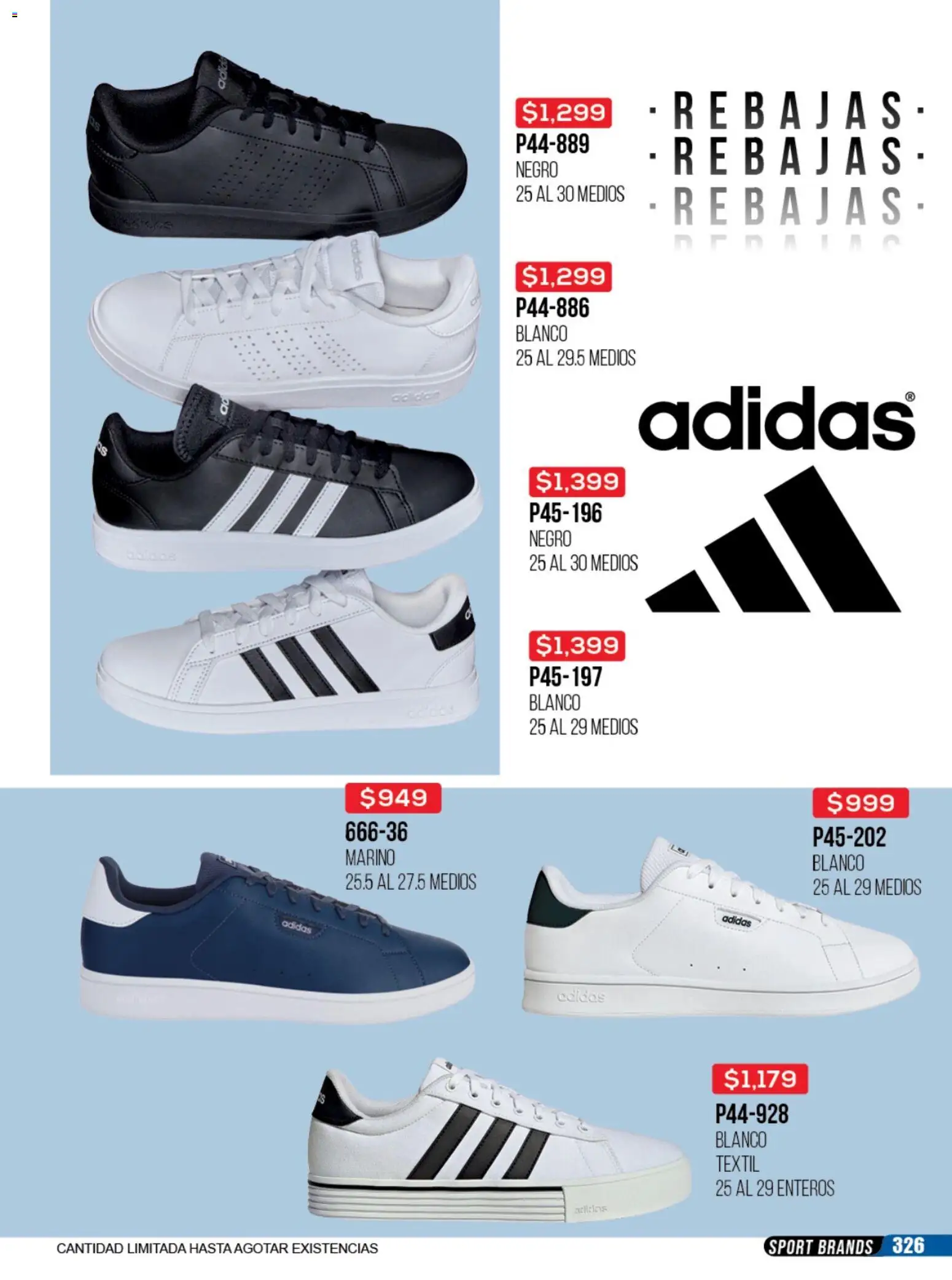 Nuevas ofertas de Cklass válidas en toda la República Mexicana desde el 23/06/2026. ¡Encuentra las mejores ofertas en Cklass catálogo Rebajas sobre rebajas calzado! | Página: 327