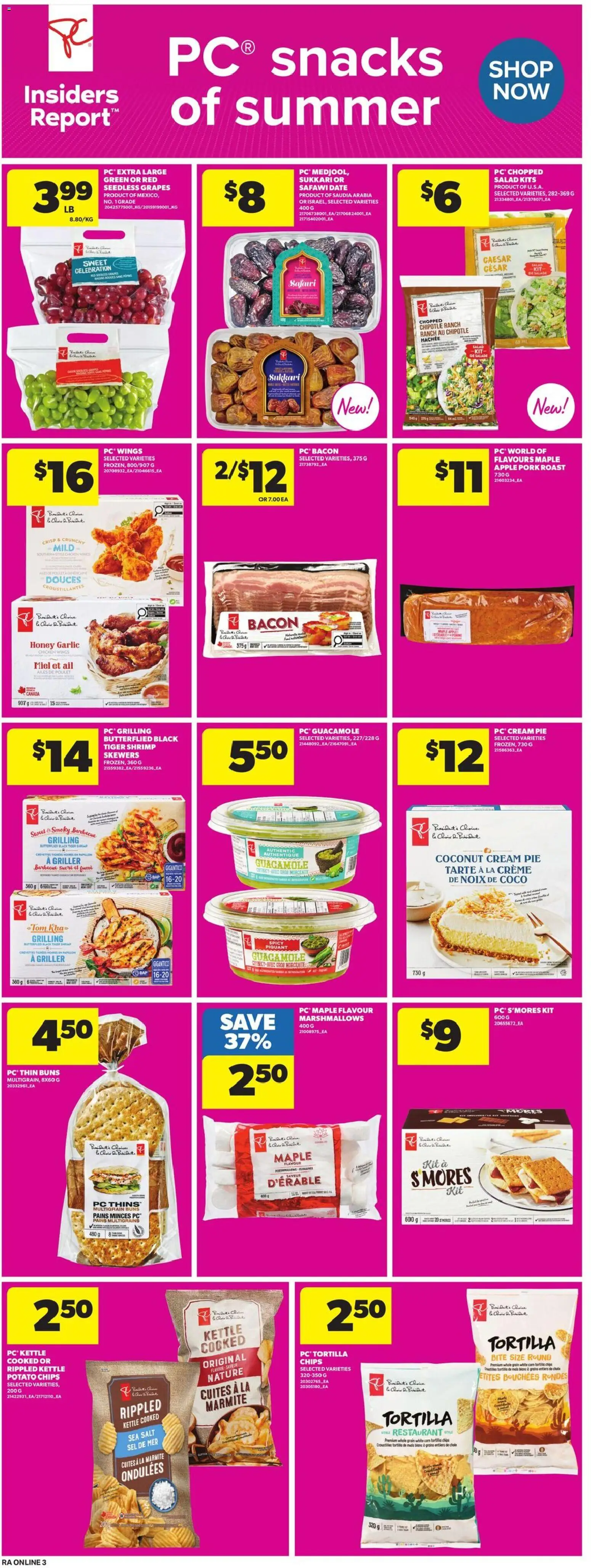 Atlantic Superstore flyer valid from Jul 2, 2026 | Page: 9 | Products: Chips, PC, Game, Chicken