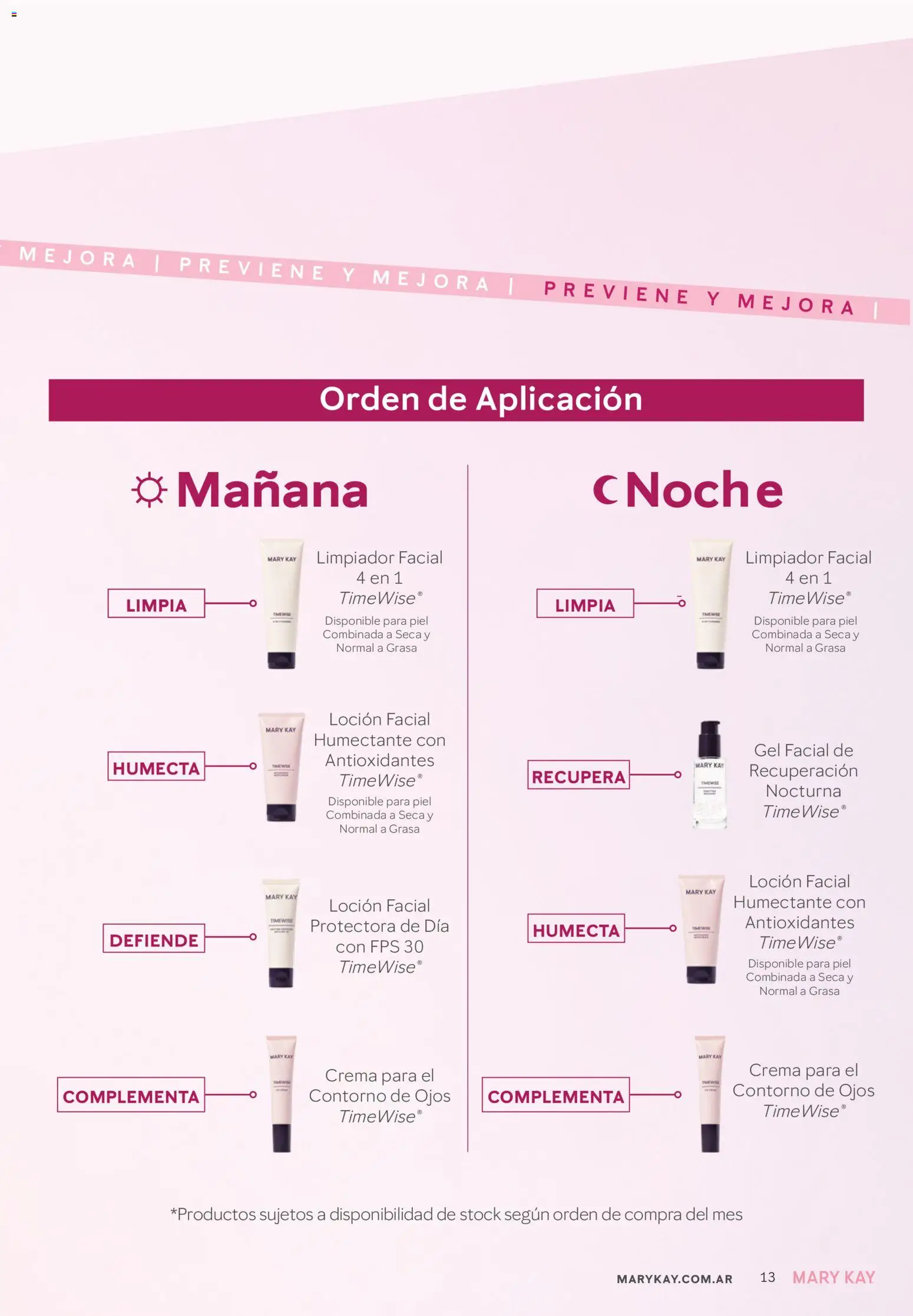 Mary Kay - Celebrá tu Piel OTOÑO 2026 │ válido desde el 01.04.2026 | Página: 13 | Productos: Contorno, Limpiador, Crema, Limpiador facial