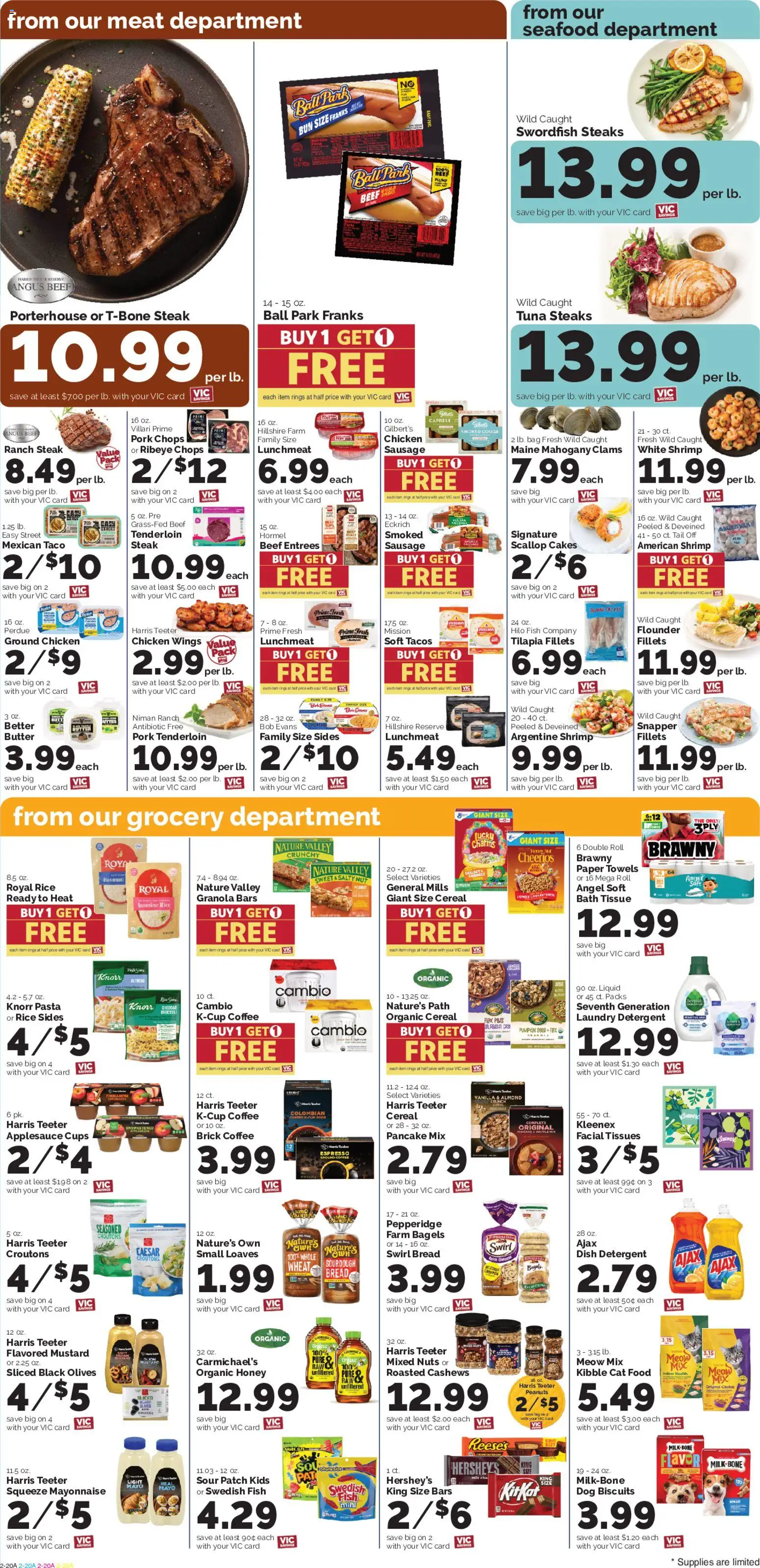 Harris Teeter Weekly Ad - valid from 09/09/2026 | Page: 5 | Products: Kibble, Pork, Nuts, Mustard