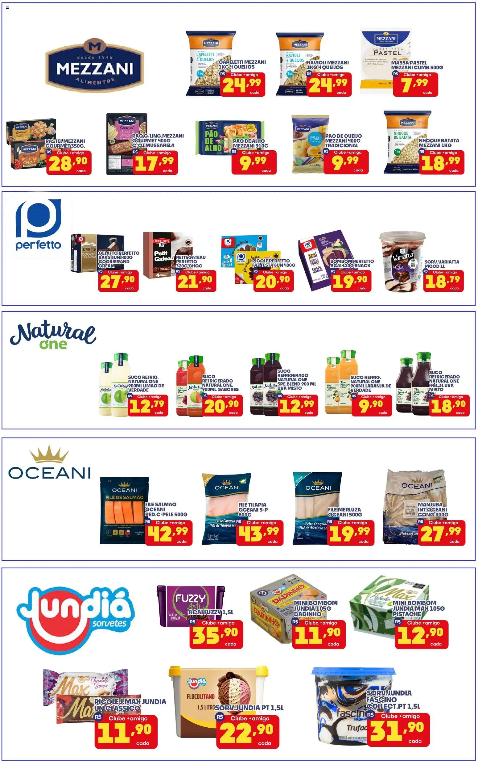 Boa Supermercados Folheto - válido de 23/07/2026 | Página: 9 | Produtos: Salmão, Pao de alho, Pão, Carne