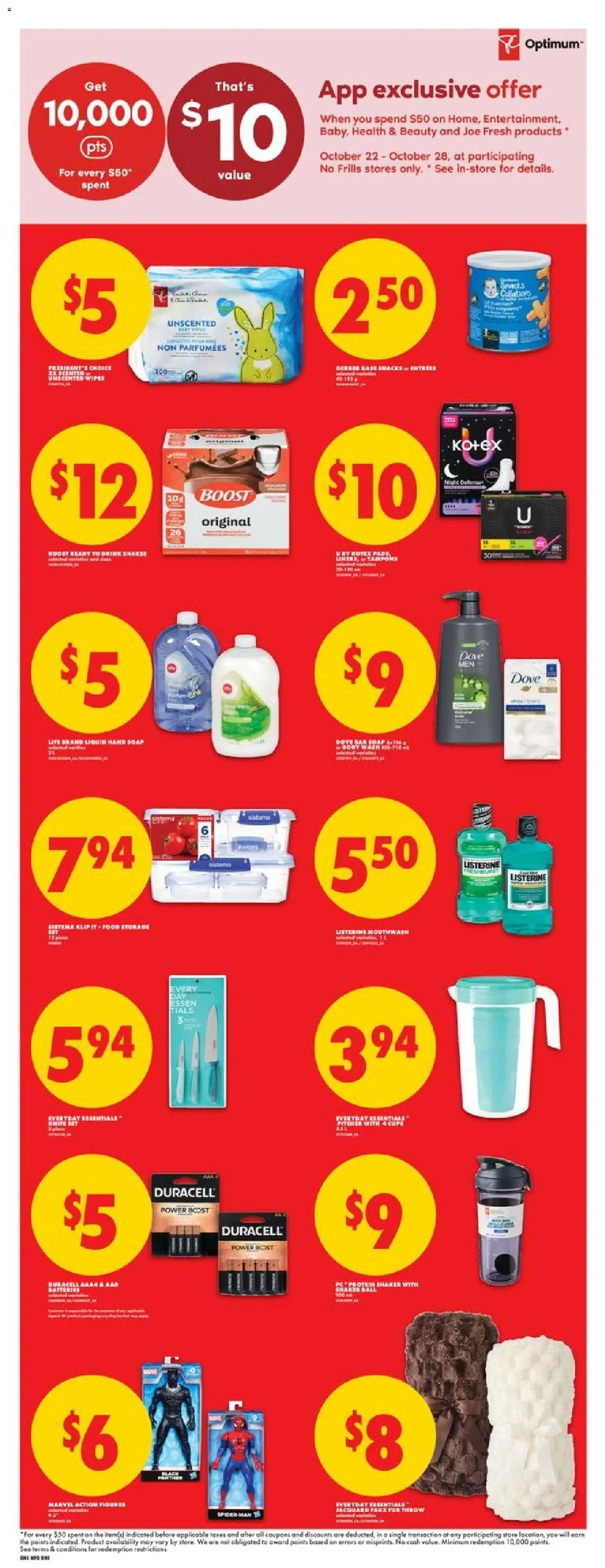 No Frills flyer valid from Oct 22, 2026 | Page: 5