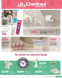 Vista previa de Chedraui folleto Mejor para festejar a mamá, nuevo folleto de la tienda, válido en México a partir del 27.04.2026 | Página: 5