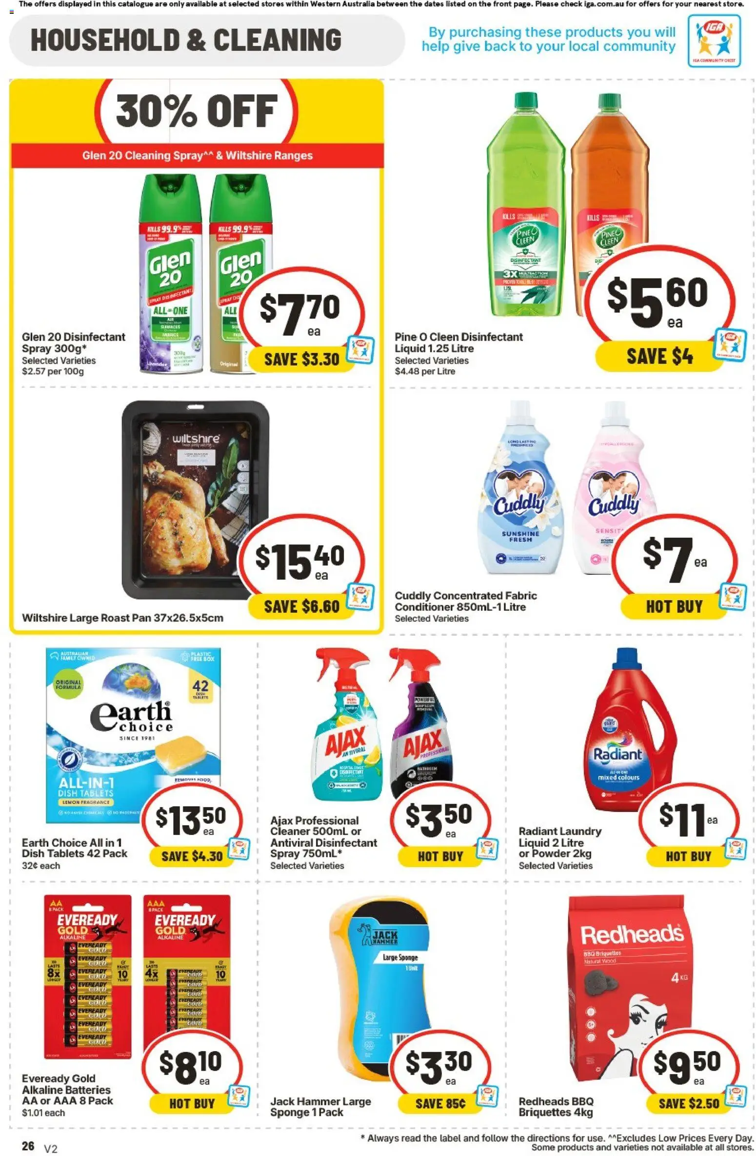 Ritchies catalogue - valid from 05/08/2026 | Page: 27 | Products: Lemon, Batteries, Laundry, Tablets