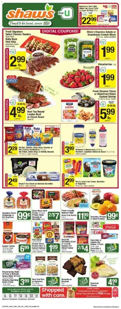 Preview of Shaw's weekly ads valid from 15.05.2026