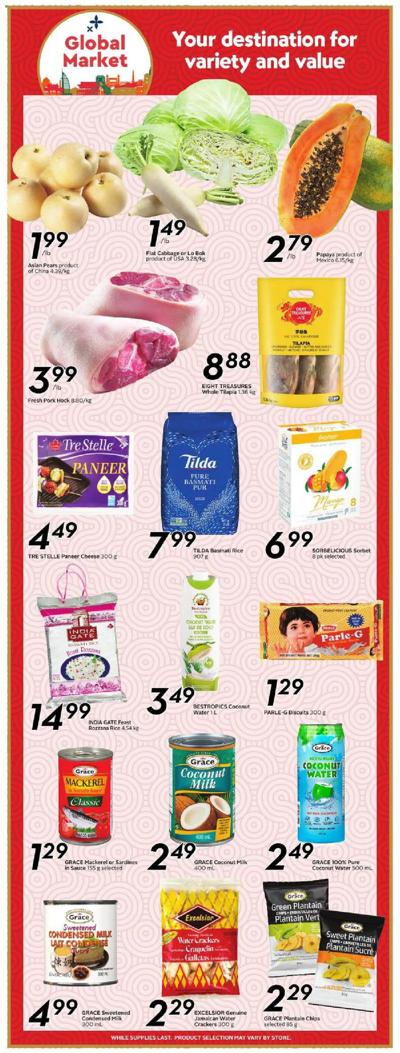 Safeway flyer valid from Jul 9, 2026 | Page: 14 | Products: Chips, Milk, Cheese, Pork
