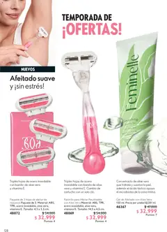 Oriflame catálogo c10 2026 -  Vista previa de la revista de la tienda Oriflame valido desde el 11/07/2026 | Página: 128 | Productos: Rastrillo, Loción tonificante