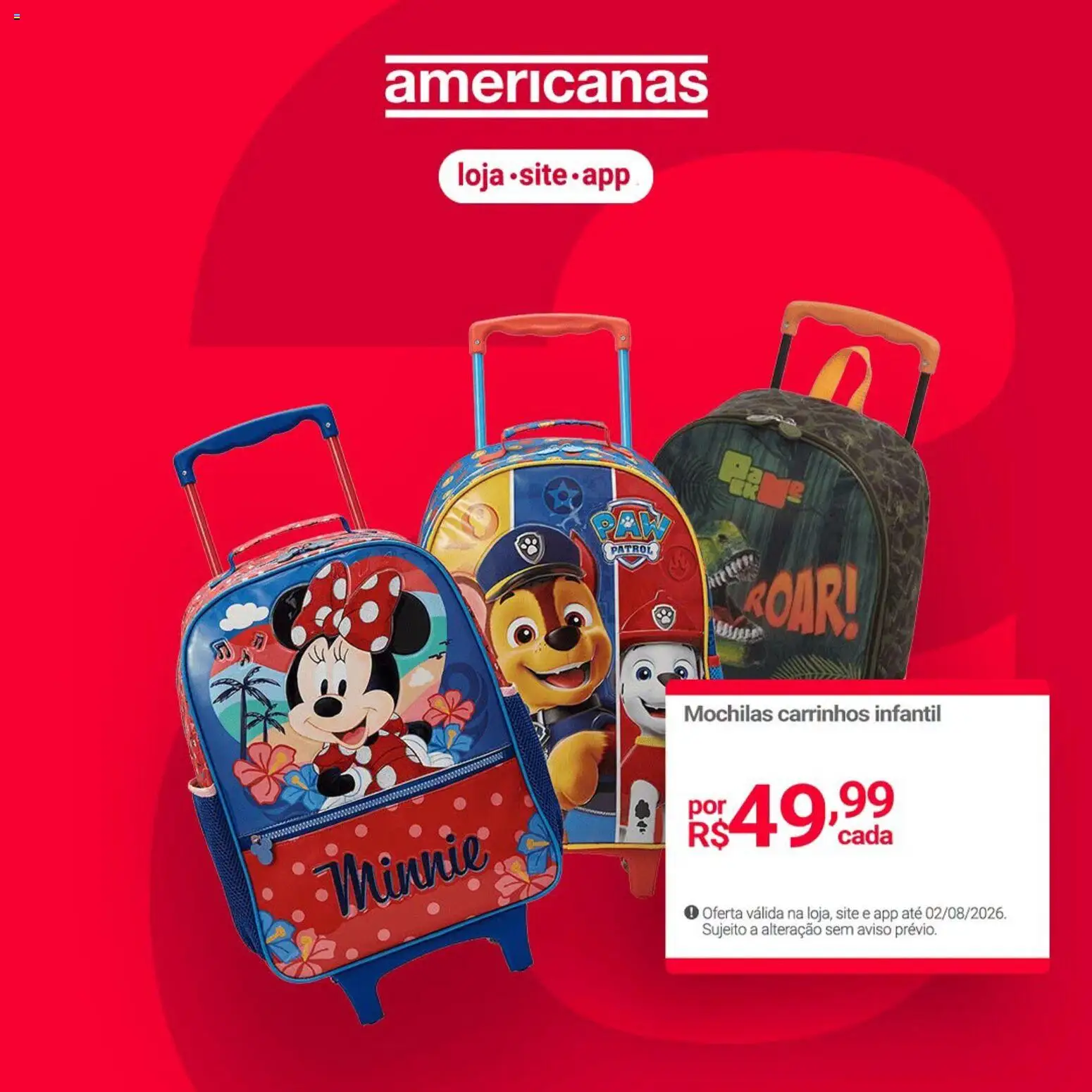 Lojas Americanas Folheto - válido de 31/07/2026 | Página: 2