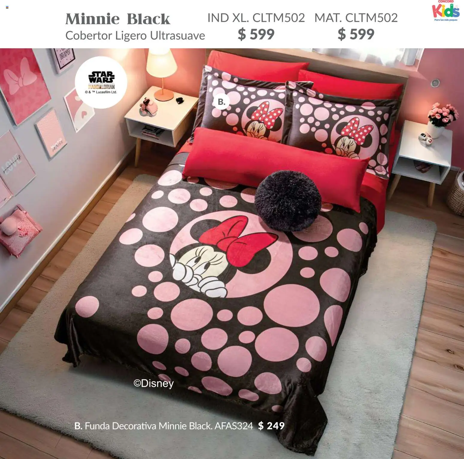 Nuevas ofertas de Colchas Concord válidas en toda la República Mexicana desde el 01/02/2026. ¡Encuentra las mejores ofertas en Colchas Concord catálogo Kids! | Página: 93 | Productos: Cobertor, Funda
