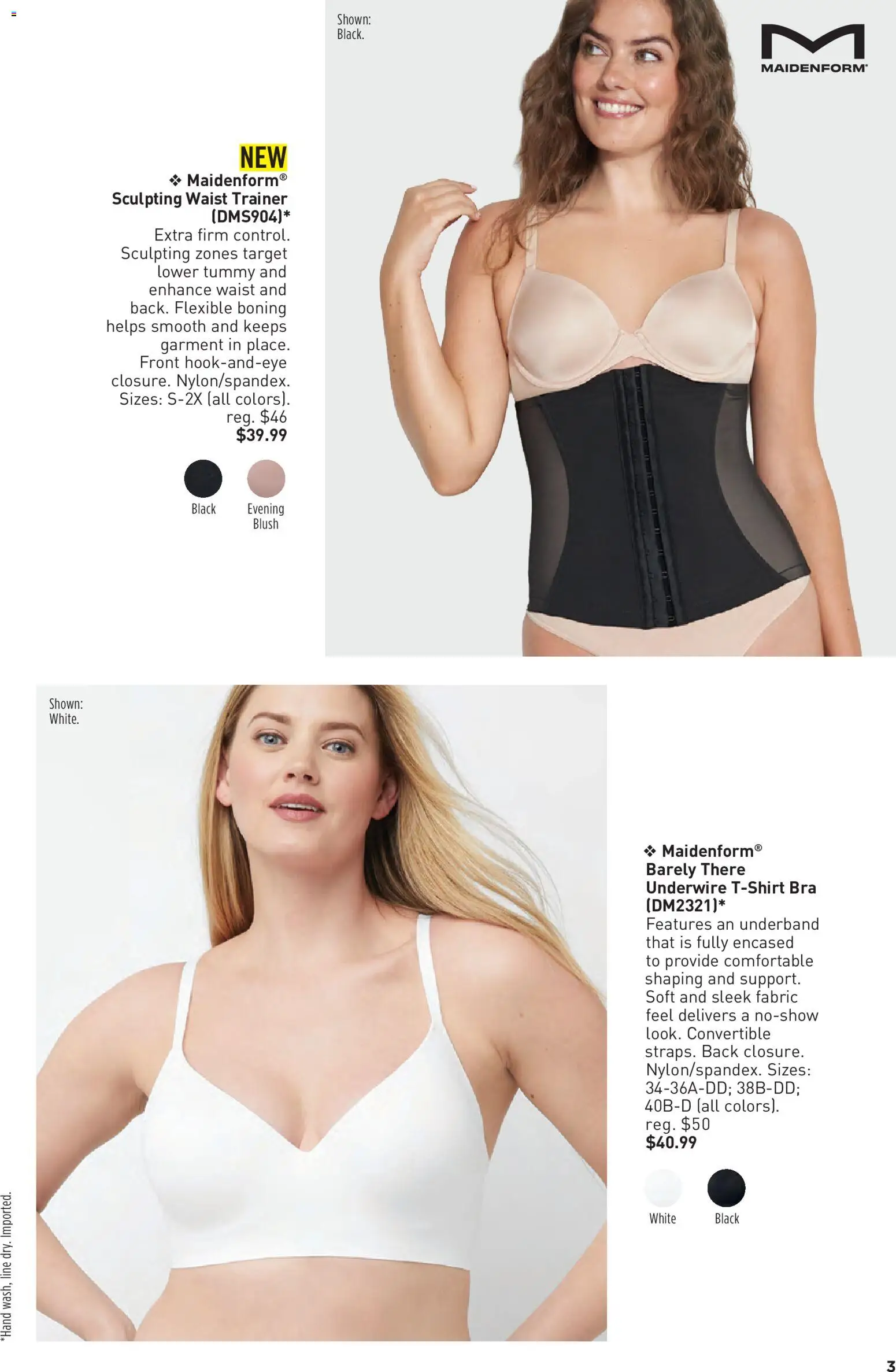 Avon Hanes Flyer - valid from 07/01/2026 | Page: 3 | Products: Blush, Bra