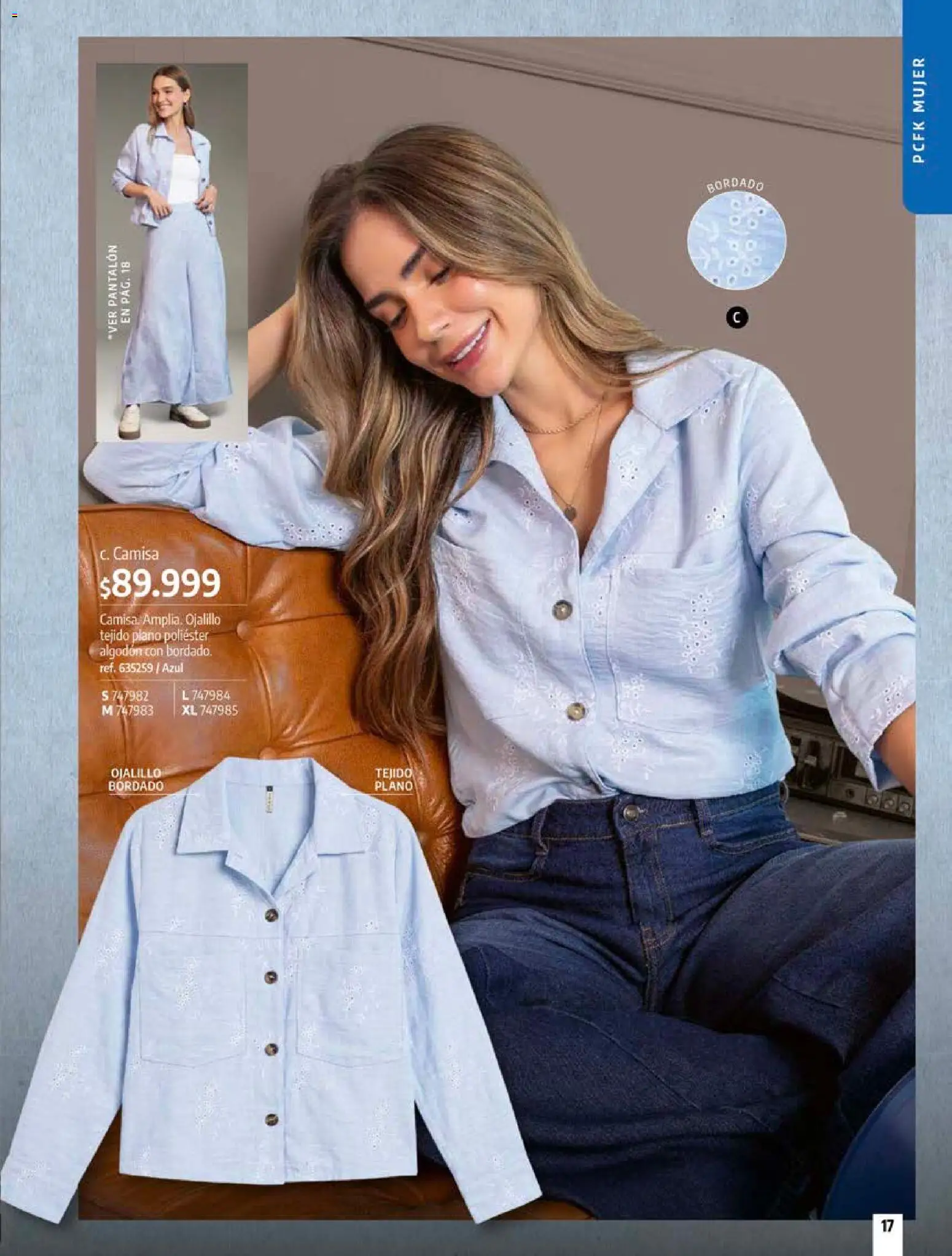 Pacifika revista - valida desde el 18/09/2026 | Página: 17 | Productos: Algodón, Camisa