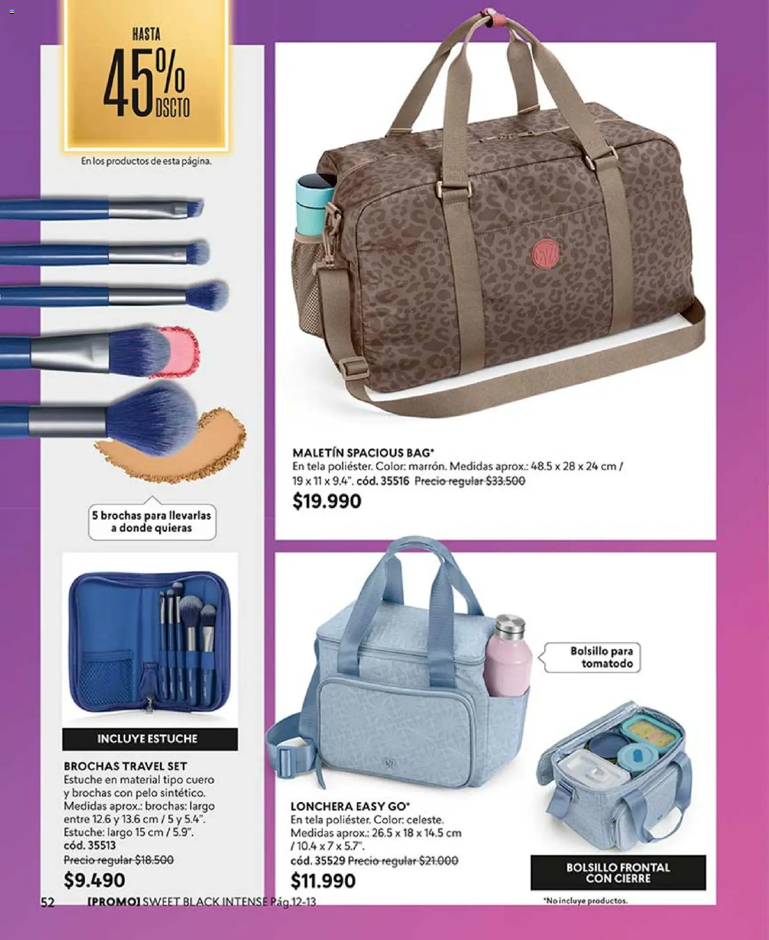Catálogo CyZone Campaña 7 │ válido desde el 18.04.2026 | Página: 52 | Productos: Estuche, Lonchera, Maletin