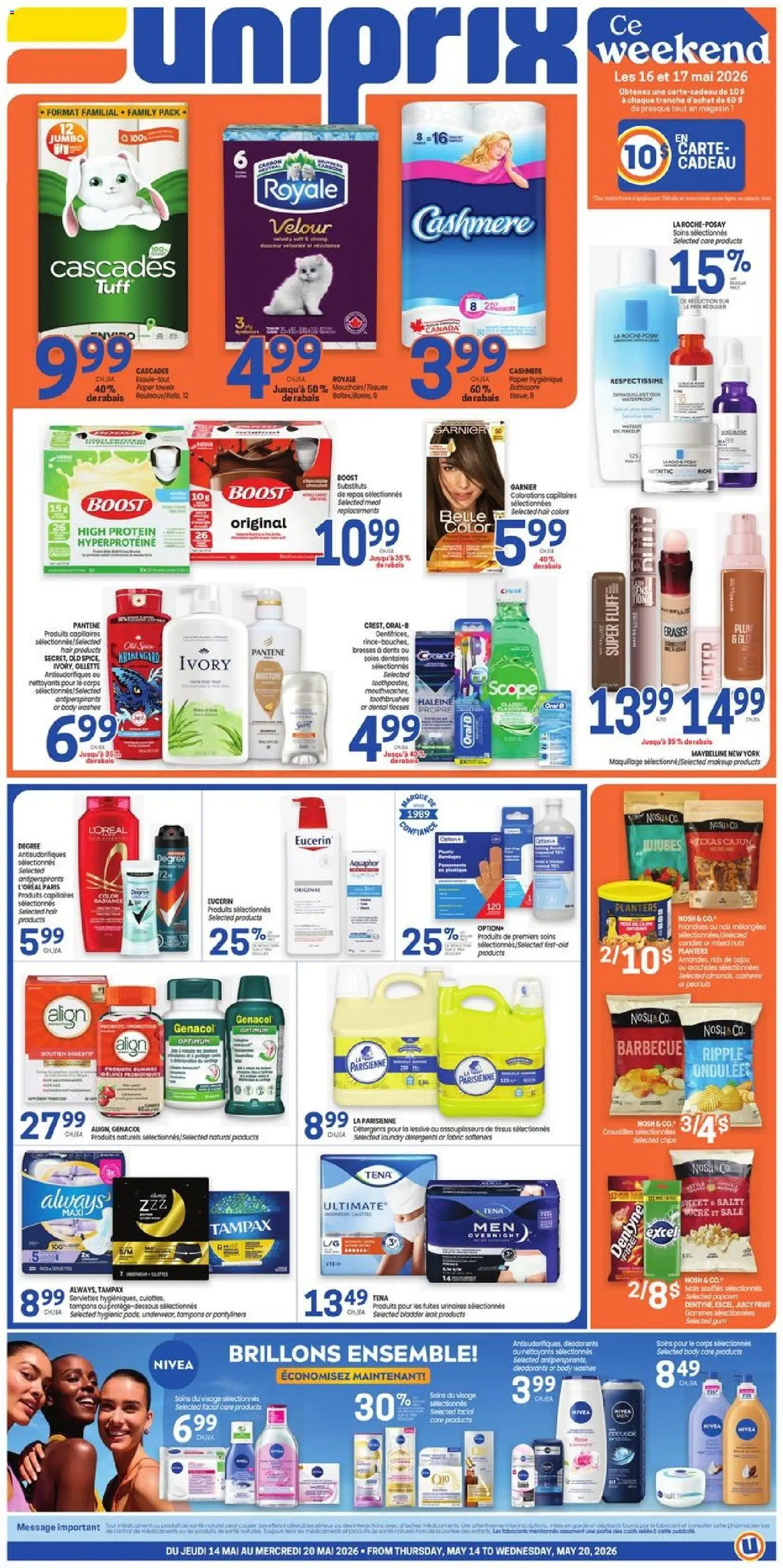 Uniprix flyer valid from 14.05.2026 | Page: 1