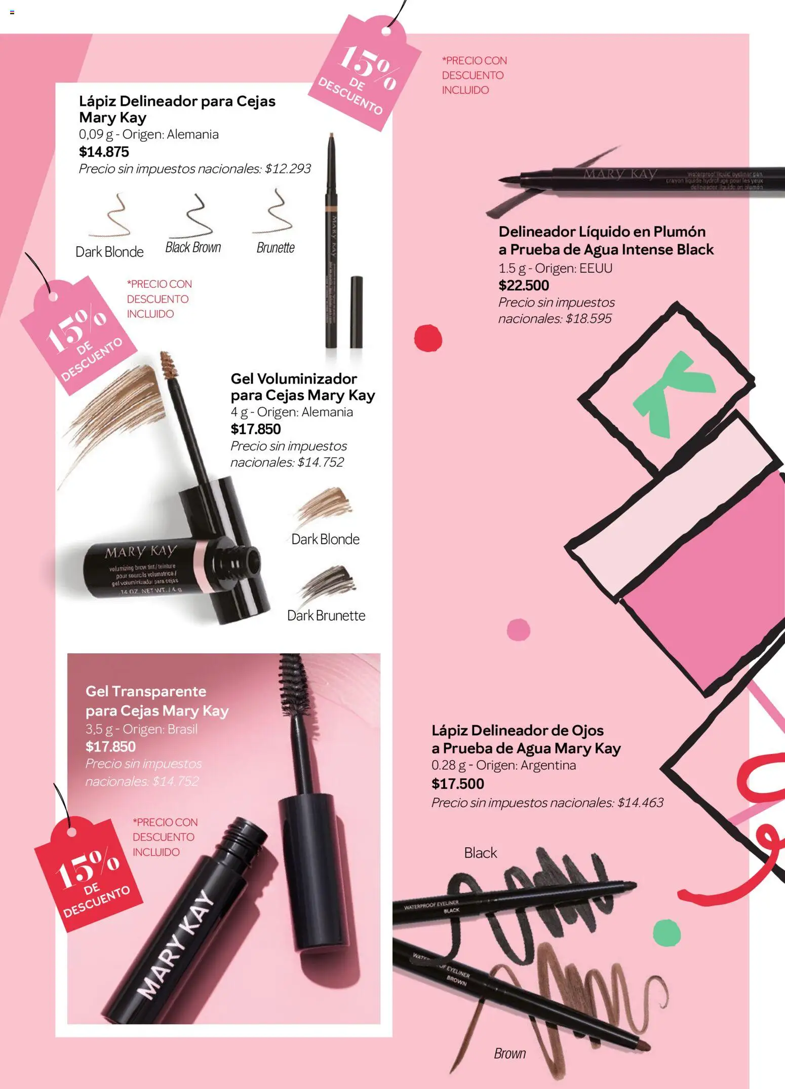 Mary Kay - ¡Día de la Madre! │ válido desde el 23/09/2026 | Página: 57 | Productos: Delineador de ojos, Delineador, Agua