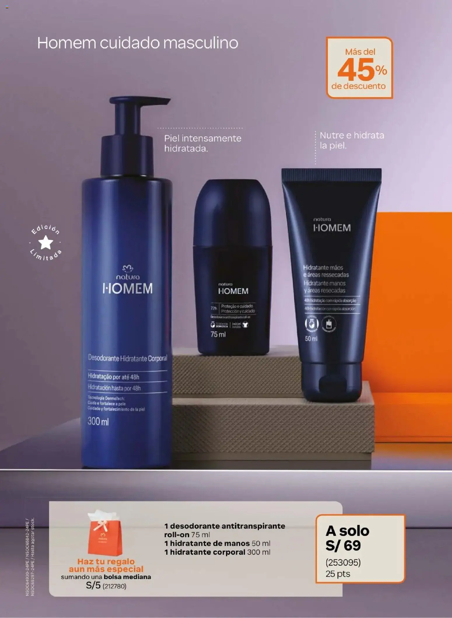 Catálogo Natura válido desde 05.05.2026 | Página: 21 | Productos: Desodorante, Antitranspirante, Bolsa