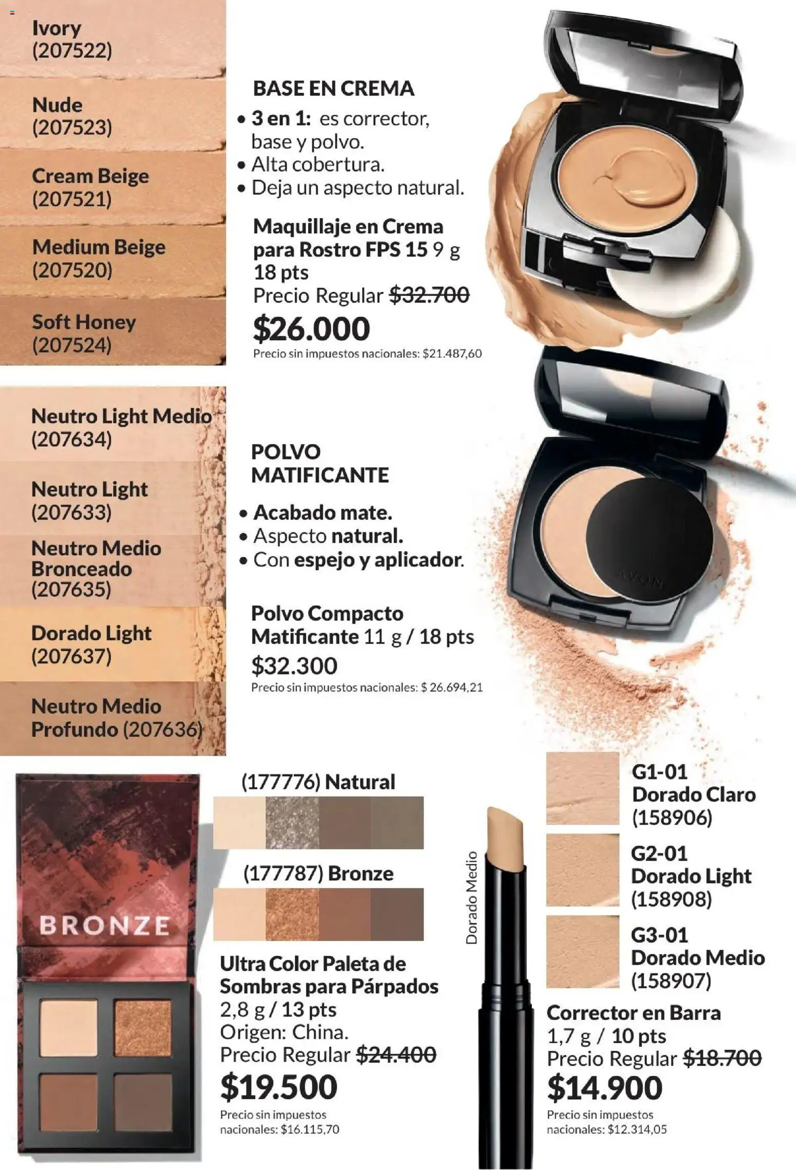 Avon -  Campaña 6/2026 │ válido desde el 01.06.2026 | Página: 36 | Productos: Maquillaje, Polvo, Polvo compacto, Crema
