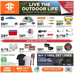 Preview of Mills Fleet Farm weekly ads valid from 07/06/2026