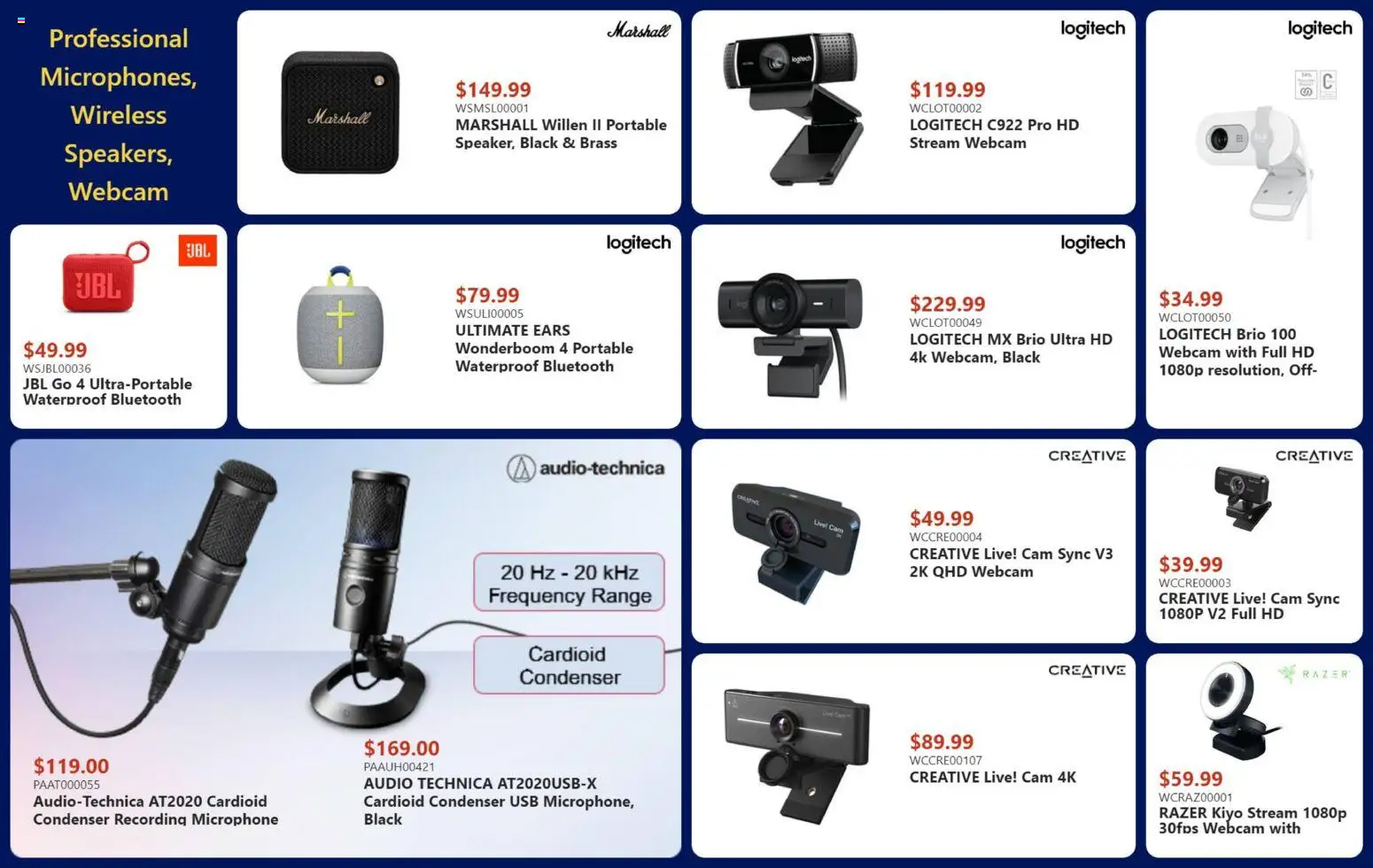 Canada Computers flyer valid from 17.04.2026 | Page: 13 | Products: Audio, Microphone