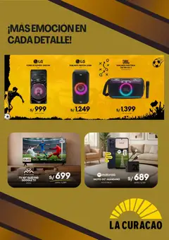 Vista previa de folleto La Curacao catálogo de la La Curacao válido desde 18.05.2026 | Página: 5 | Productos: Audio, Parlante