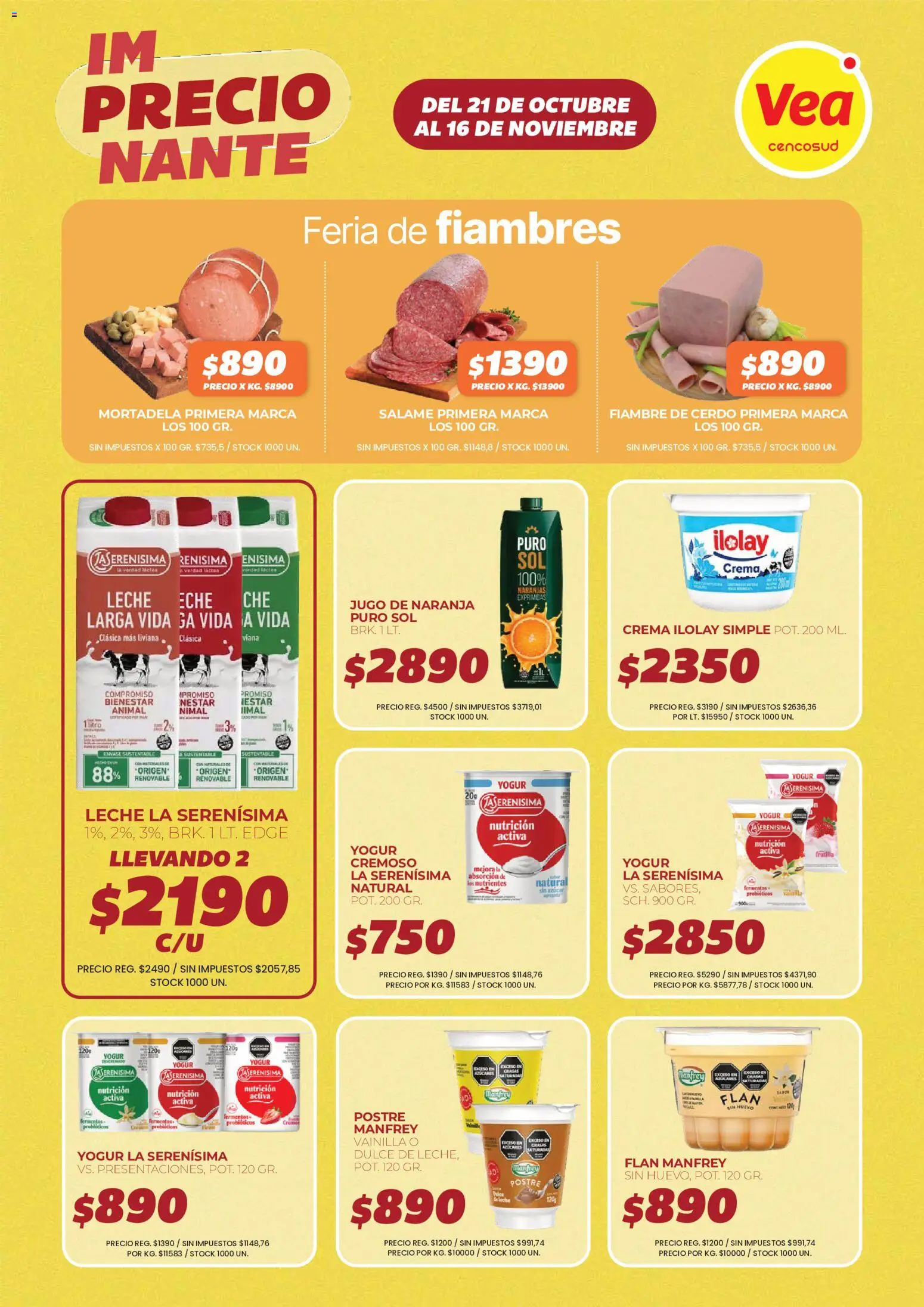Vea - ImPRECIOnante Cuyo │ válido desde el 21/10/2026 | Página: 10
