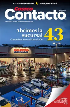 Vista previa de Costco Revista Mayo 2026, nuevo folleto de la tienda, válido en México a partir del 01.05.2026