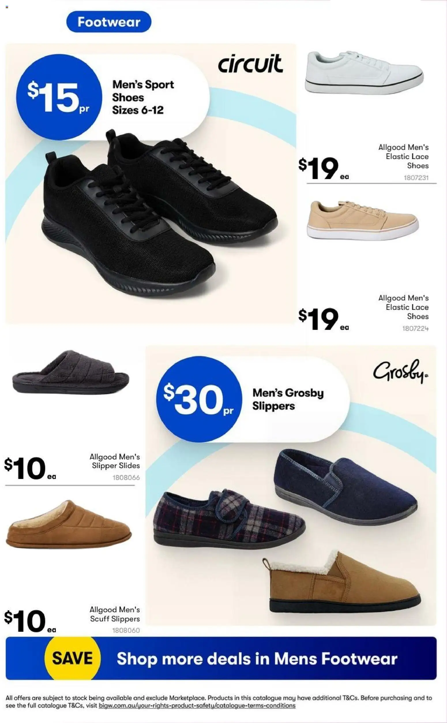 Big W catalogue - valid from 20/08/2026 | Page: 17 | Products: Slides, Slippers
