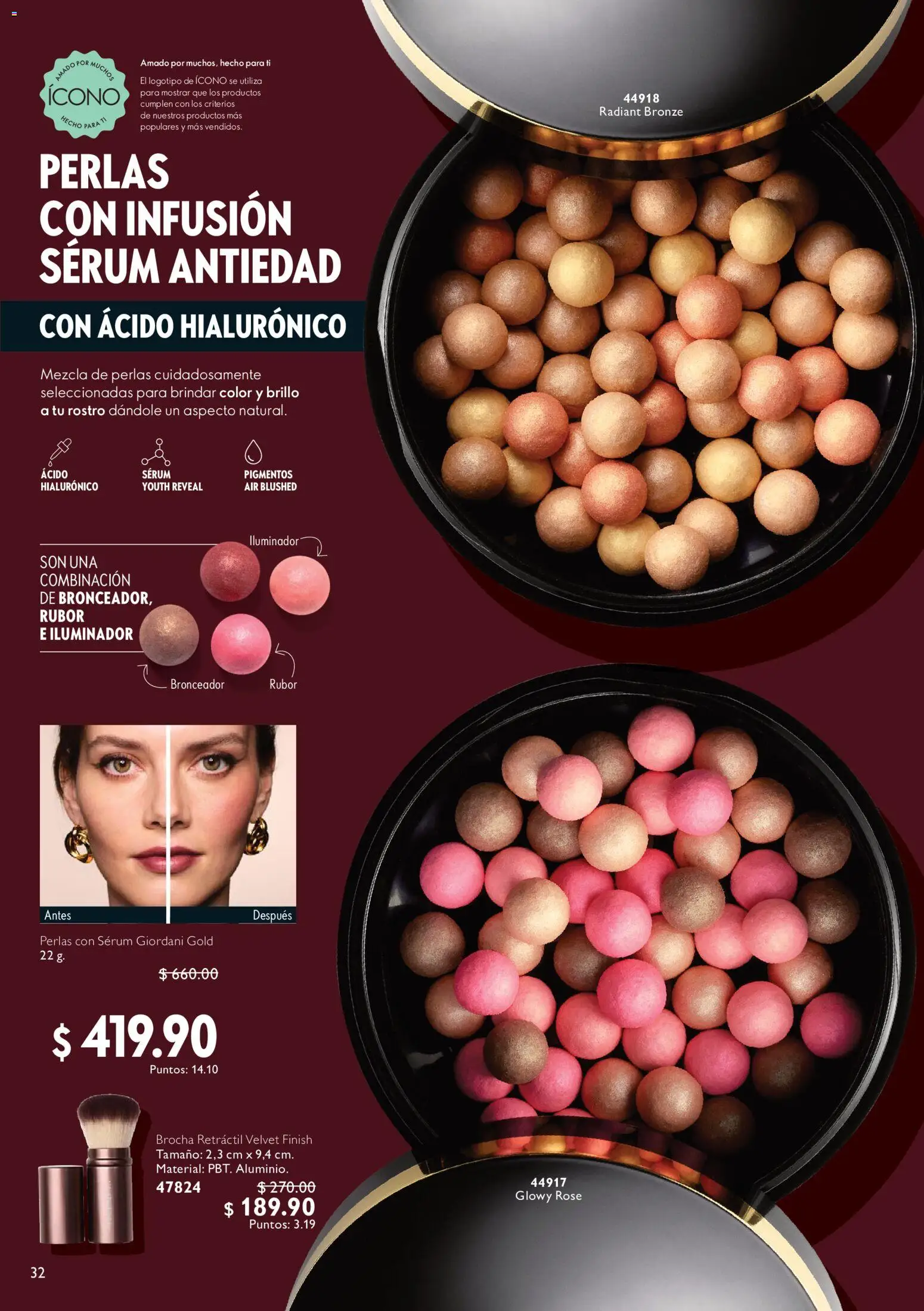 Nuevas ofertas de Oriflame válidas en toda la República Mexicana desde el 30.05.2026. ¡Encuentra las mejores ofertas en Oriflame campaña 8 2026! | Página: 32