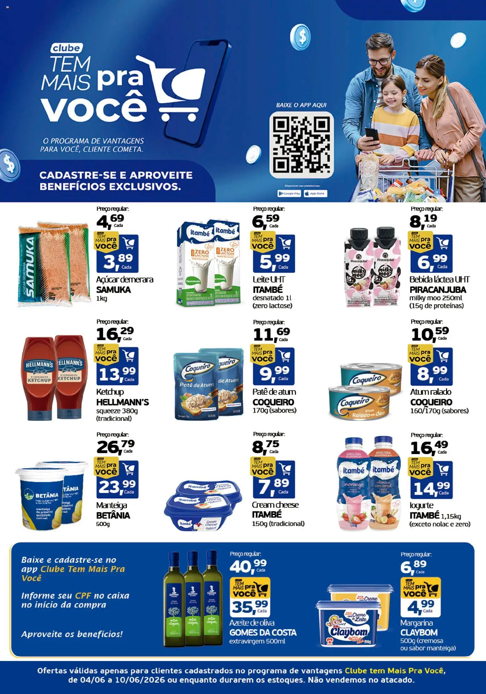 Cometa Supermercados Folheto - válido de 04.06.2026 | Página: 1