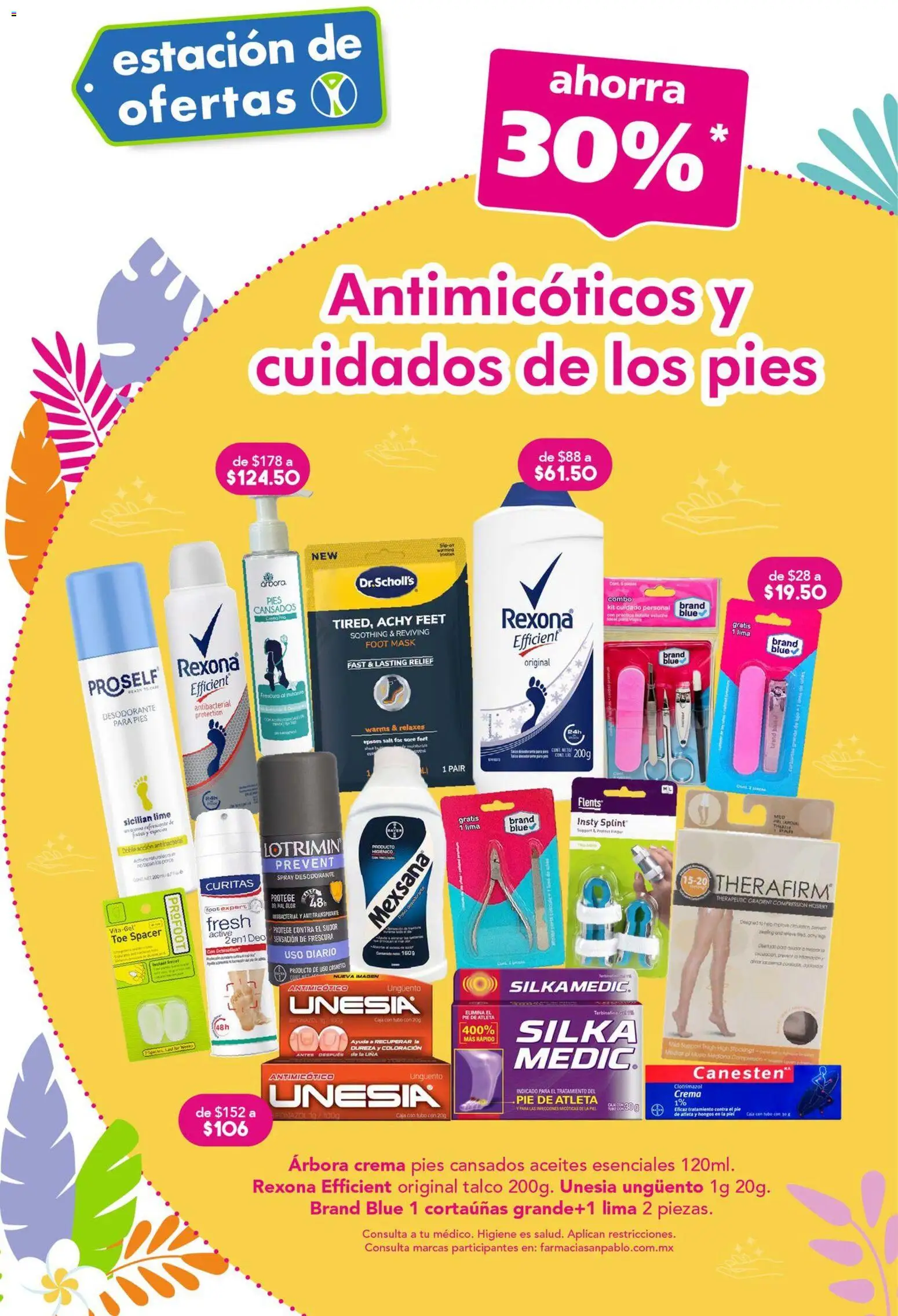 Nuevas ofertas de Farmacia San Pablo válidas en toda la República Mexicana desde el 05/07/2026. ¡Encuentra las mejores ofertas en Farmacia San Pablo catálogo! | Página: 5 | Productos: Antitranspirante, Crema, Estuche, Té
