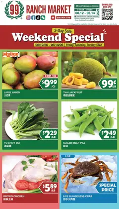 Preview of 99 Ranch Market weekly ads valid from 12.06.2026