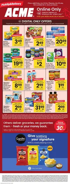 Preview of Acme weekly ads valid from 07/24/2026