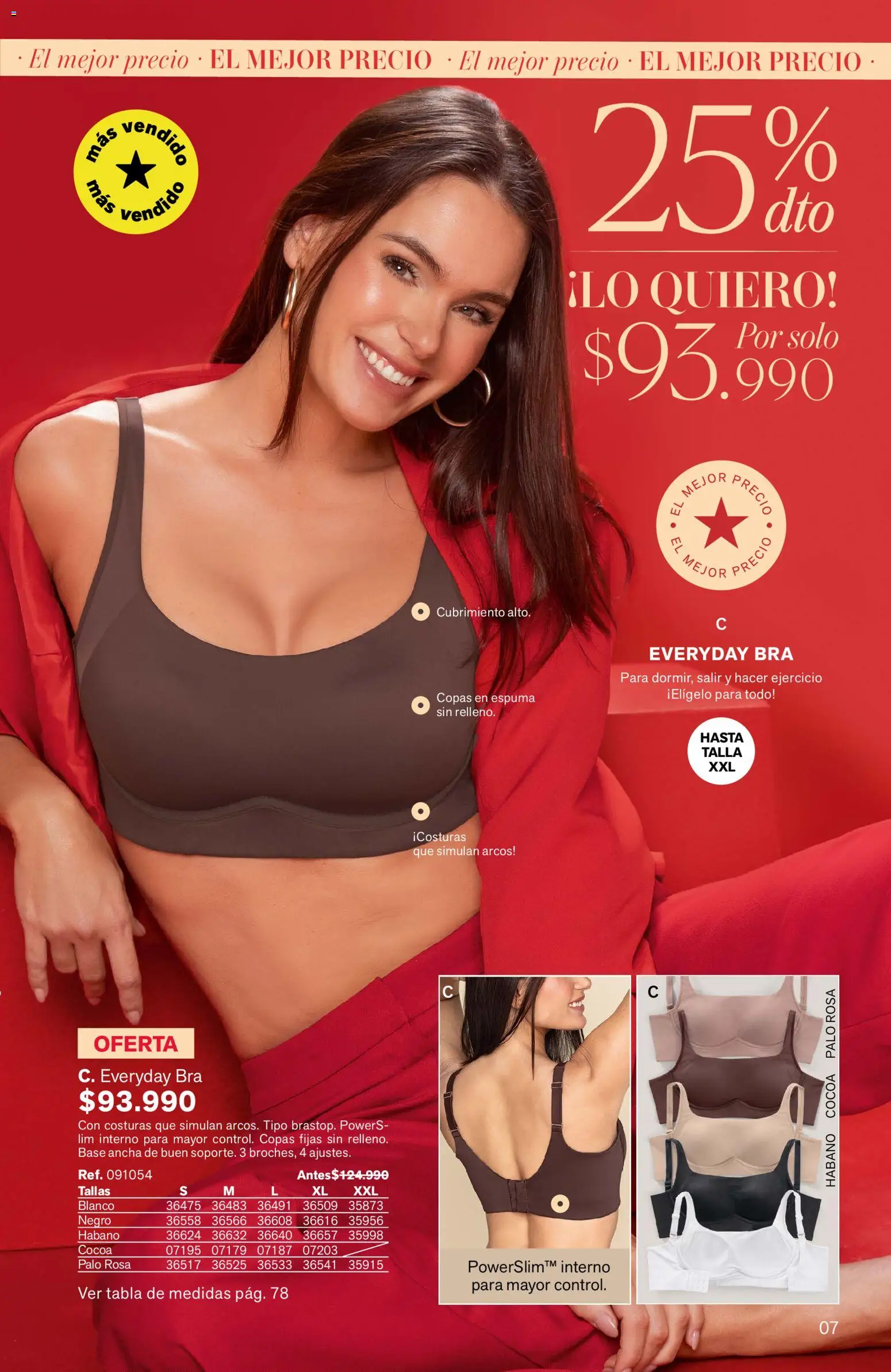 Leonisa revista - valida desde el 25/06/2026 | Página: 7 | Productos: Espuma