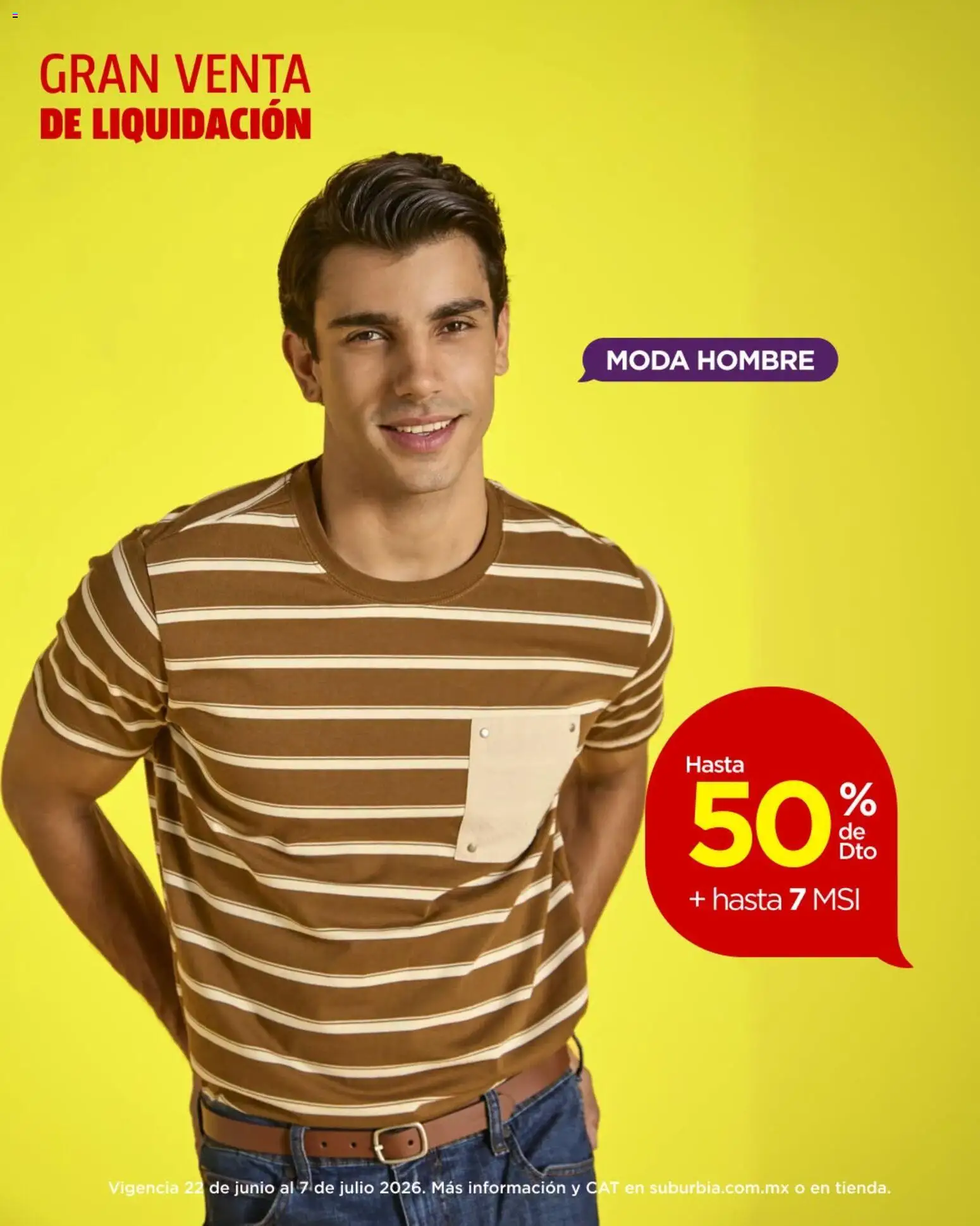 Nuevas ofertas de Suburbia válidas en toda la República Mexicana desde el 22/06/2026. ¡Encuentra las mejores ofertas en Suburbia catálogo! | Página: 5