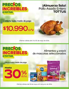 Tottus Ofertas válido desde el 18.05.2026