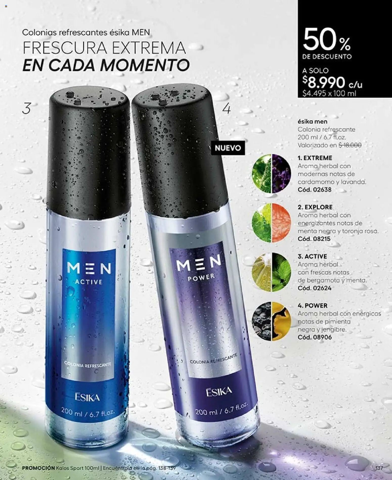 Catálogo Ésika Campaña 15 │ válido desde el 06.09.2026 | Página: 139 | Productos: Pimienta, Cardamomo, Toronja