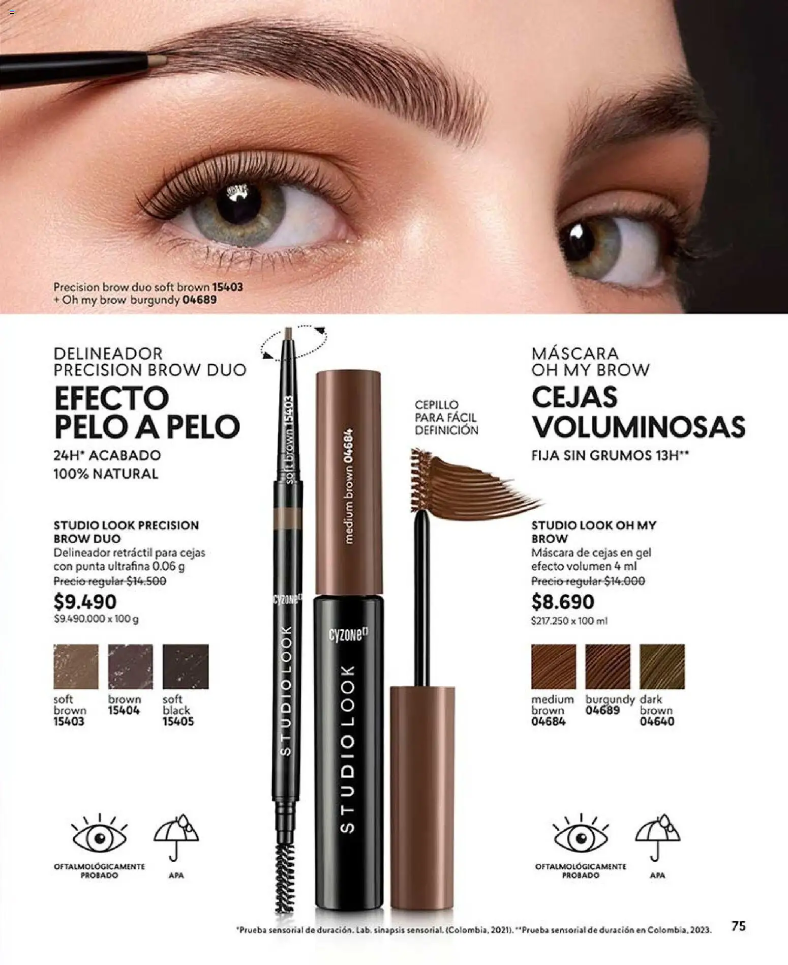 Catálogo CyZone Campaña 13 │ válido desde el 25.07.2026 | Página: 87 | Productos: Cepillo, Máscara, Delineador