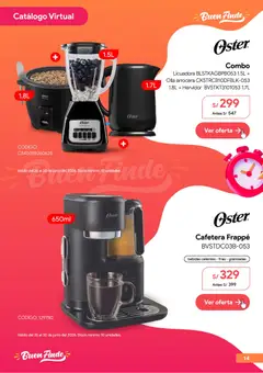 Vista previa de folleto Hiraoka catálogo de la Hiraoka válido desde 26/06/2026 | Página: 15 | Productos: Cafetera, Hervidor, Licuadora