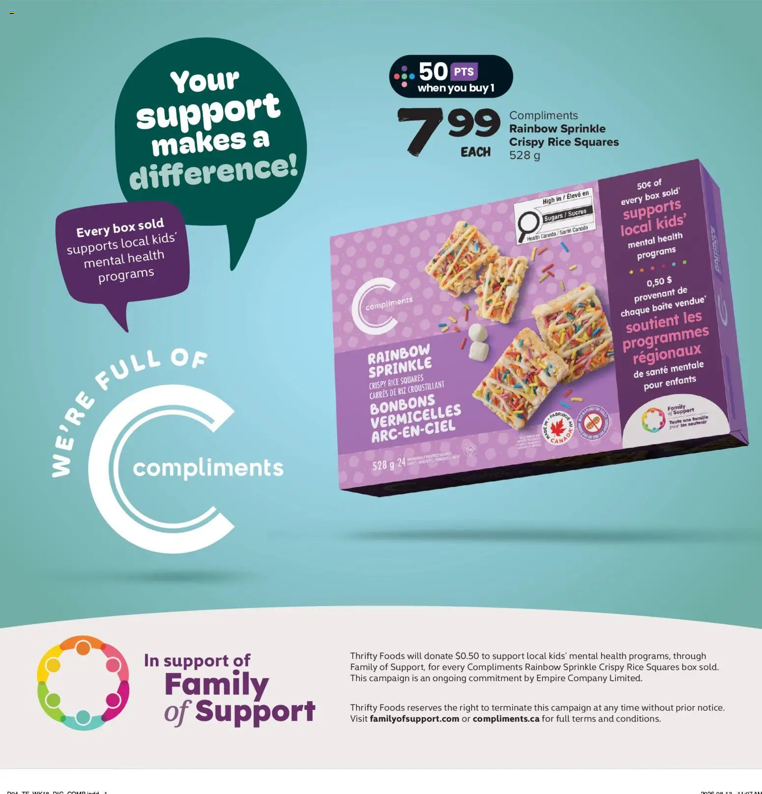 Thrifty Foods flyer valid from Aug 27, 2026 | Page: 11 | Products: Rice, Box