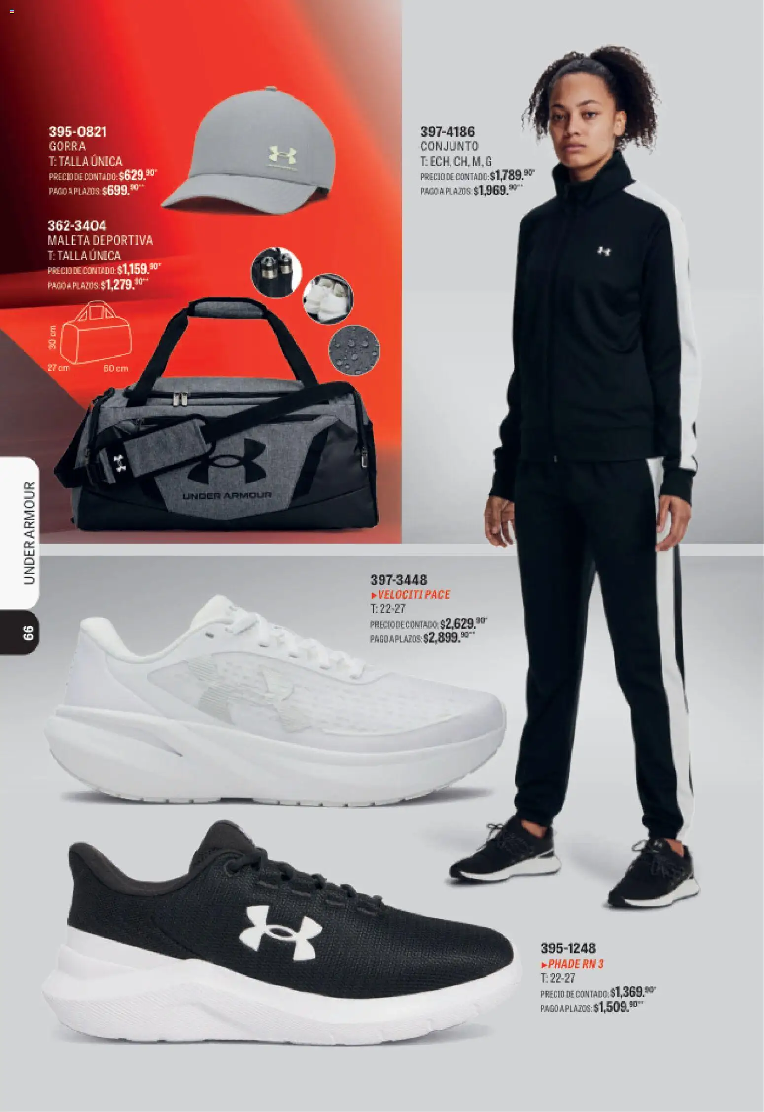 Nuevas ofertas de Andrea válidas en toda la República Mexicana desde el 23/08/2026. ¡Encuentra las mejores ofertas en Andrea catálogo Sport! | Página: 55 | Productos: Gorra, Maleta, Conjunto